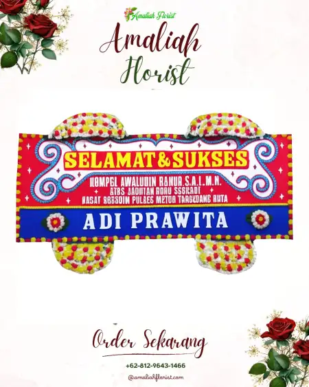 Papan Bunga Ucapan Selamat Pengotan